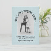 おばあちゃんの80歳の誕生日　お祝いオープンハウス 招待状 (スタンド正面)