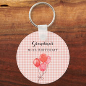 おばあちゃんの90歳の誕生日 キーホルダー (正面)