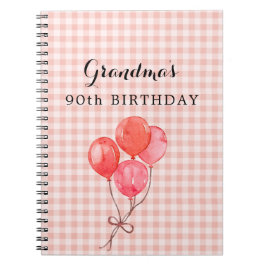 おばあちゃんの90歳の誕生日 ノートブック