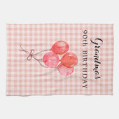 おばあちゃんの90誕生日 キッチンタオル (横)