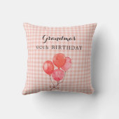 おばあちゃんの90誕生日 クッション (裏面)