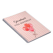 おばあちゃんの90誕生日 ノートブック (右側)