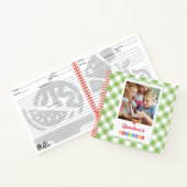 おばあちゃんのCookBook (ADD YOU PHOTO) ノートブック (内部)