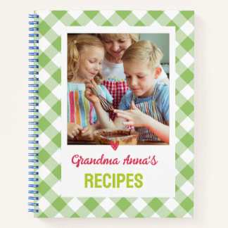 おばあちゃんのCookBook (ADD YOU PHOTO) ノートブック