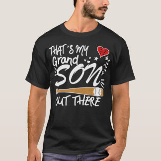 おばあちゃんのGのために孫が野球に出て Tシャツ
