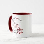 おばあちゃんのGen Xクルーはクリスマスのスリー方法を知っている マグカップ (正面左)