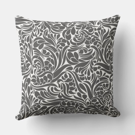 おばあちゃんはいつも私にスマイル素朴フローラ写真 クッション (裏面)