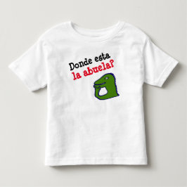 おばあちゃんはどこですか トドラーTシャツ