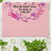 おばあちゃんは何でも知っている キッチンタオル (折り畳み)