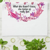 おばあちゃんは何でも知っている キッチンタオル (折り畳み)