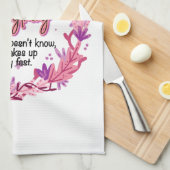 おばあちゃんは何でも知っている キッチンタオル (四つ折り)