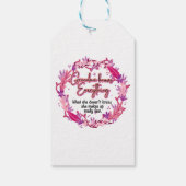 おばあちゃんは何でも知っている ギフトタグ (裏面)