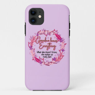 おばあちゃんは何でも知っている iPhone 11 ケース