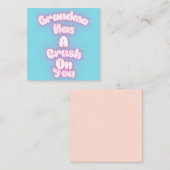 おばあちゃんは好きだ エンクロージャーカード (正面/裏面)