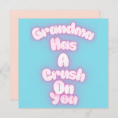 おばあちゃんは好きだ サンキューカード (正面/裏面)