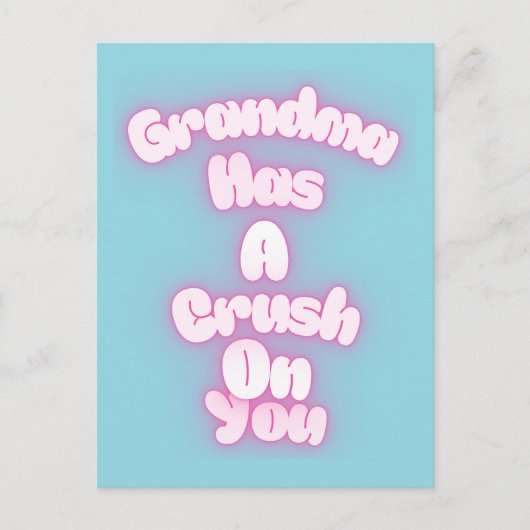 おばあちゃんは好きだ ポストカード (正面)