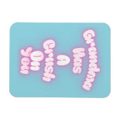 おばあちゃんは好きだ マグネット (横)