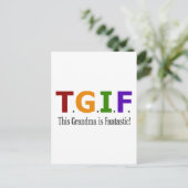 おばあちゃんは最高！ ポストカード (スタンド正面)