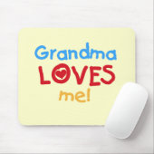 おばあちゃんは私にTシャツとギフトが大好き マウスパッド (マウス)