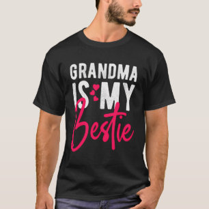 おばあちゃんは私のベスティー最高のチームのハートの友だちだ Tシャツ