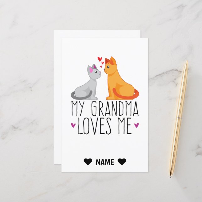 おばあちゃんは私を愛してる (正面/裏面インサイチュ)