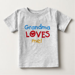 おばあちゃんは私を愛してる ベビーTシャツ