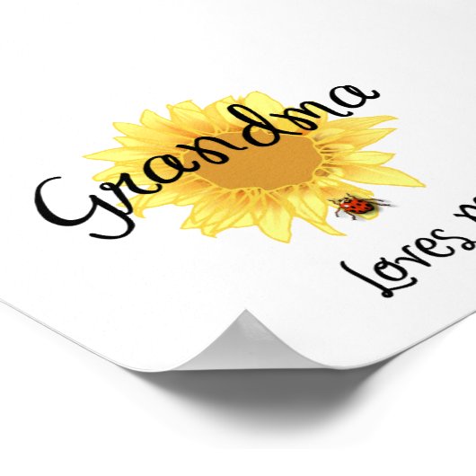 おばあちゃんは私を愛してる ポスター (角)