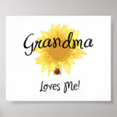 おばあちゃんは私を愛してる ポスター (正面)