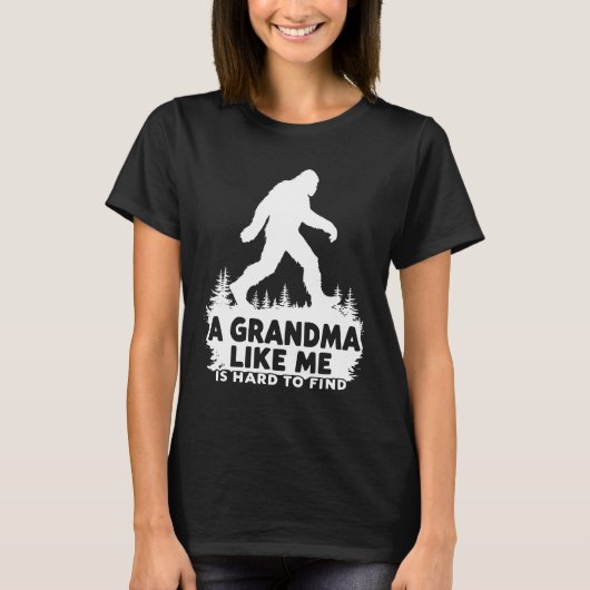 おばあちゃんは見つける懸命 Tシャツ (正面)