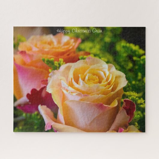 おばあちゃんへのクリスマスプレゼント。ジグソーパズル ジグソーパズル (横)