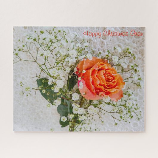 おばあちゃんへのクリスマスプレゼント。ジグソーパズル ジグソーパズル (横)