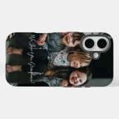 おばあちゃんへの愛を写真に手書きで Case-Mate iPhoneケース (裏面 (横))