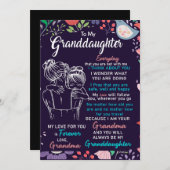 おばあちゃんへの花好きのお土産 シーズンカード (正面/裏面)