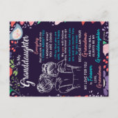 おばあちゃんへの花好きのお土産 案内ポストカード (正面)