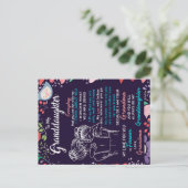 おばあちゃんへの花好きのお土産 案内ポストカード (スタンド正面)