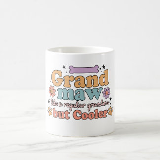おばあちゃんみたいだけどよりクールなグランマウ コーヒーマグカップ