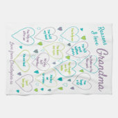 おばあちゃんを愛する理由 キッチンタオル (横)