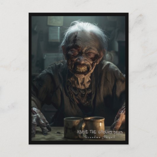 おばあちゃんアビゲイル ポストカード (正面)
