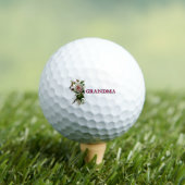 おばあちゃんアンティークバラ ゴルフボール (インサイチュ 木)