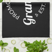 おばあちゃんエストに昇格。2022 I キッチンタオル (折り畳み)