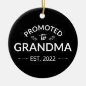 おばあちゃんエストに昇格。2022 II セラミックオーナメント (正面)