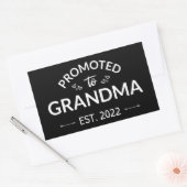 おばあちゃんエストに昇格。2022 II 長方形シール (封筒)