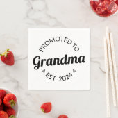 おばあちゃんエストに昇格。2024 I スタンダードカクテルナプキン (インサイチュ)