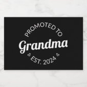 おばあちゃんエストに昇格。2024 I スパークリングワインラベル (シングルラベル)