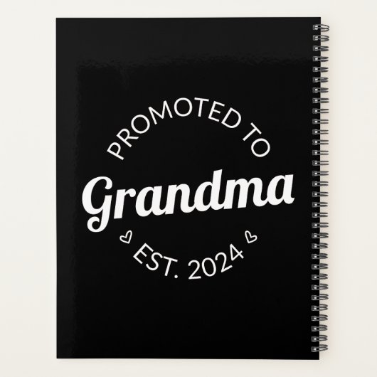 おばあちゃんエストに昇格。2024 I プランナー手帳 (裏面)