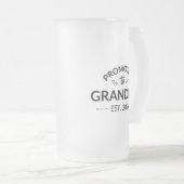 おばあちゃんエストに昇格。2024 II フロストグラスビールジョッキ (正面右)