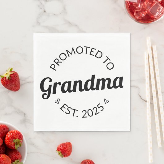 おばあちゃんエストに昇格。2025 I スタンダードランチョンナプキン (インサイチュ)