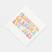 おばあちゃんエストに昇格。2025 III スタンダードランチョンナプキン (角)