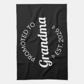 おばあちゃんエストに昇格。2026I キッチンタオル (縦)