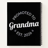 おばあちゃんエストに昇格。2026I ノートブック (裏面)